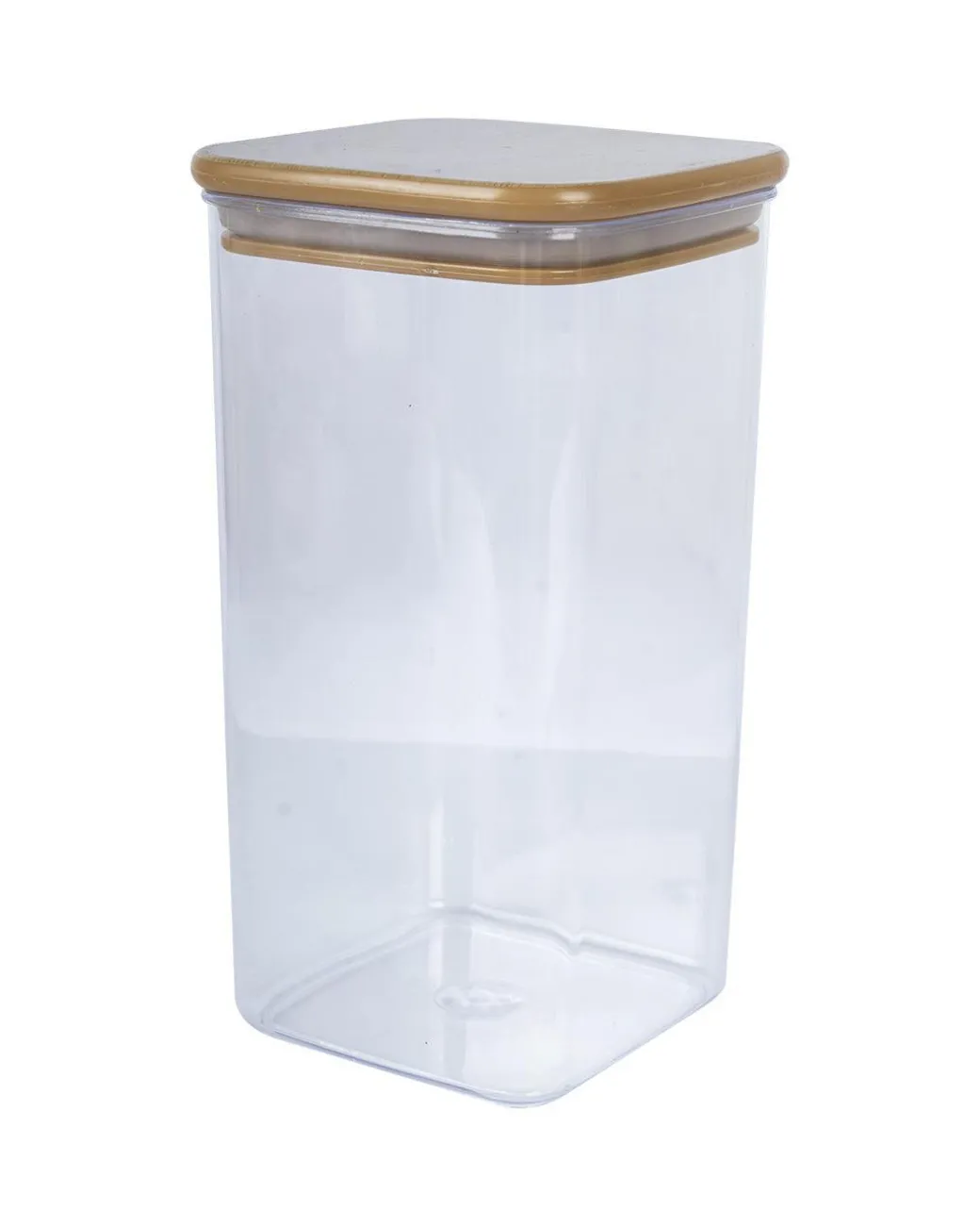 Sealed Container, Brown, Plastic Lid, 1.3 Litre