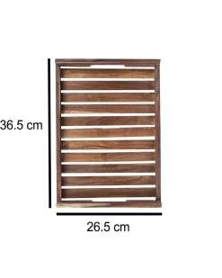 Sheesham Wood Handcrafted Large Serving Trays