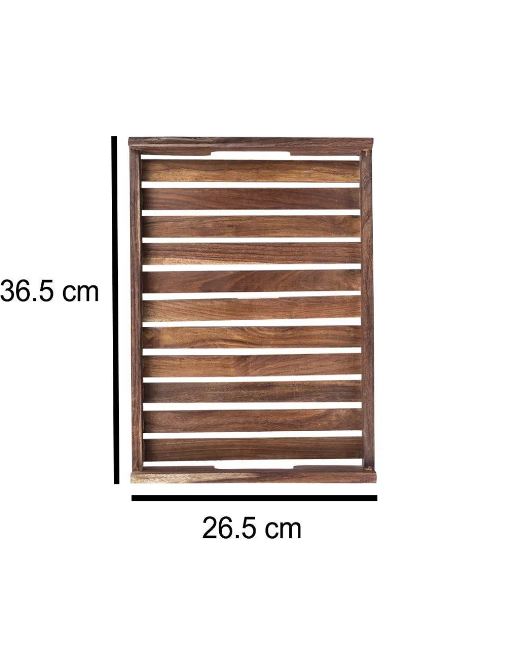 Sheesham Wood Handcrafted Large Serving Trays