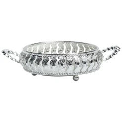 Silver Decorative Basket