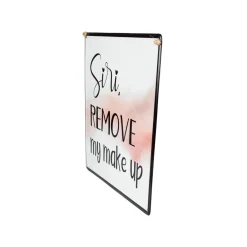 Siri REMOVE My Makeup - Wall Hanging Plaque