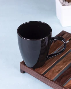 Solid Blue Ceramic Mug (Matte Finish, 330 mL)