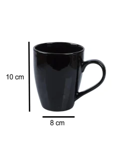 Solid Blue Ceramic Mug (Matte Finish, 330 mL)