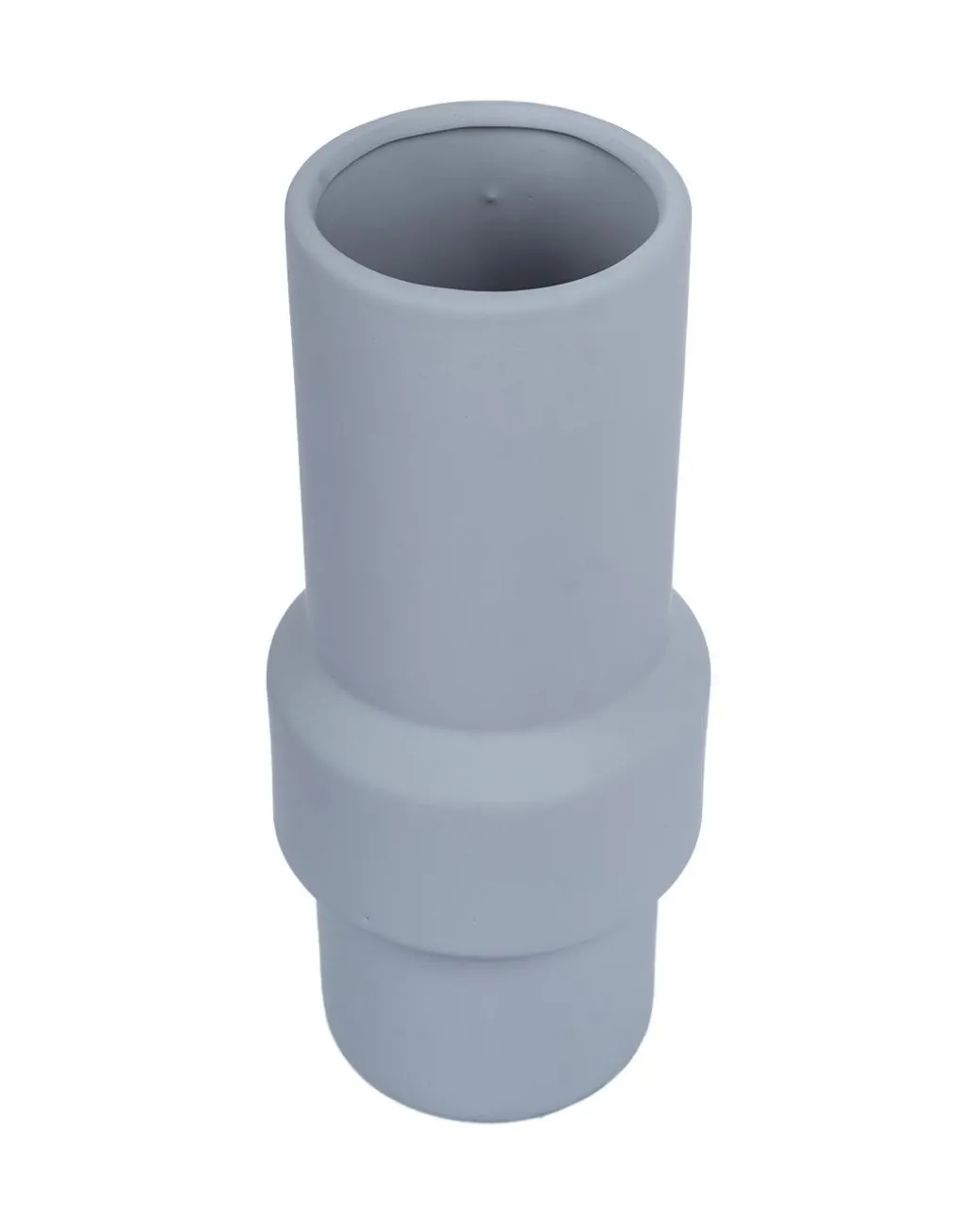 Solid Vase, Grey, Ceramic