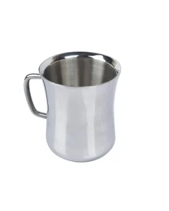 Stainless Steel Solid Tea & Coffee Mugs ( Set Of 2, 300 mL, Silver Colour )