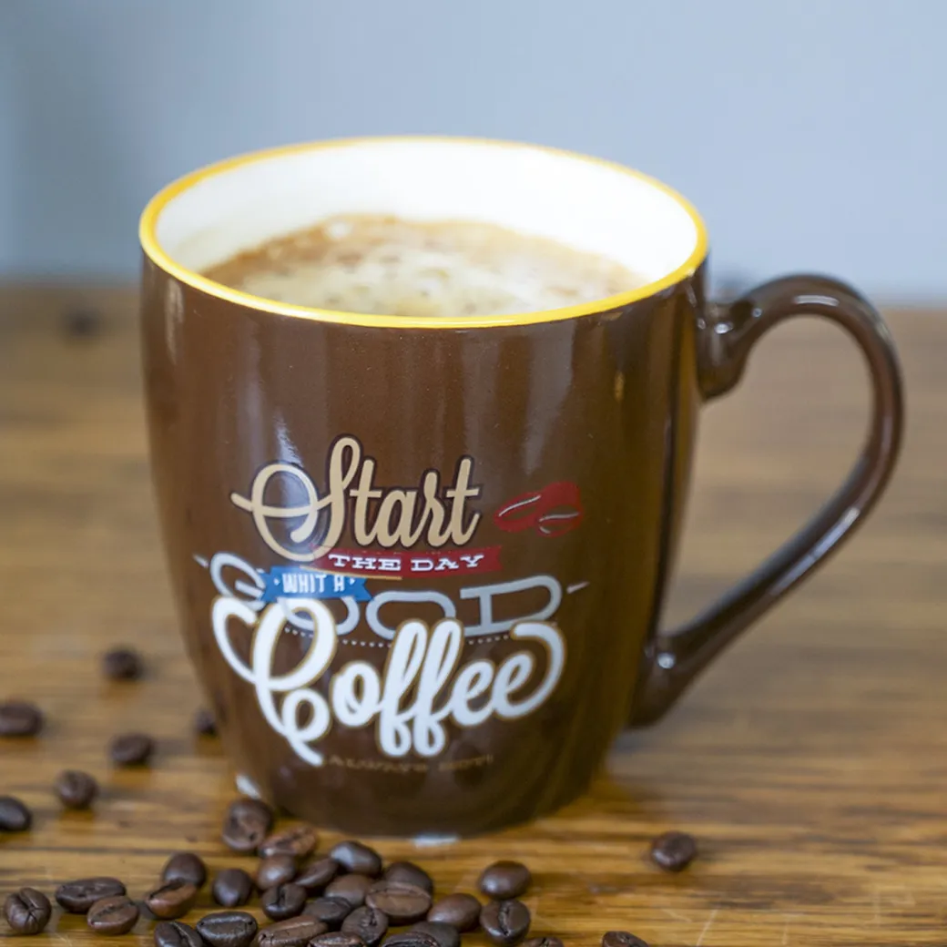 Start Every Day With Good Coffee' Mug