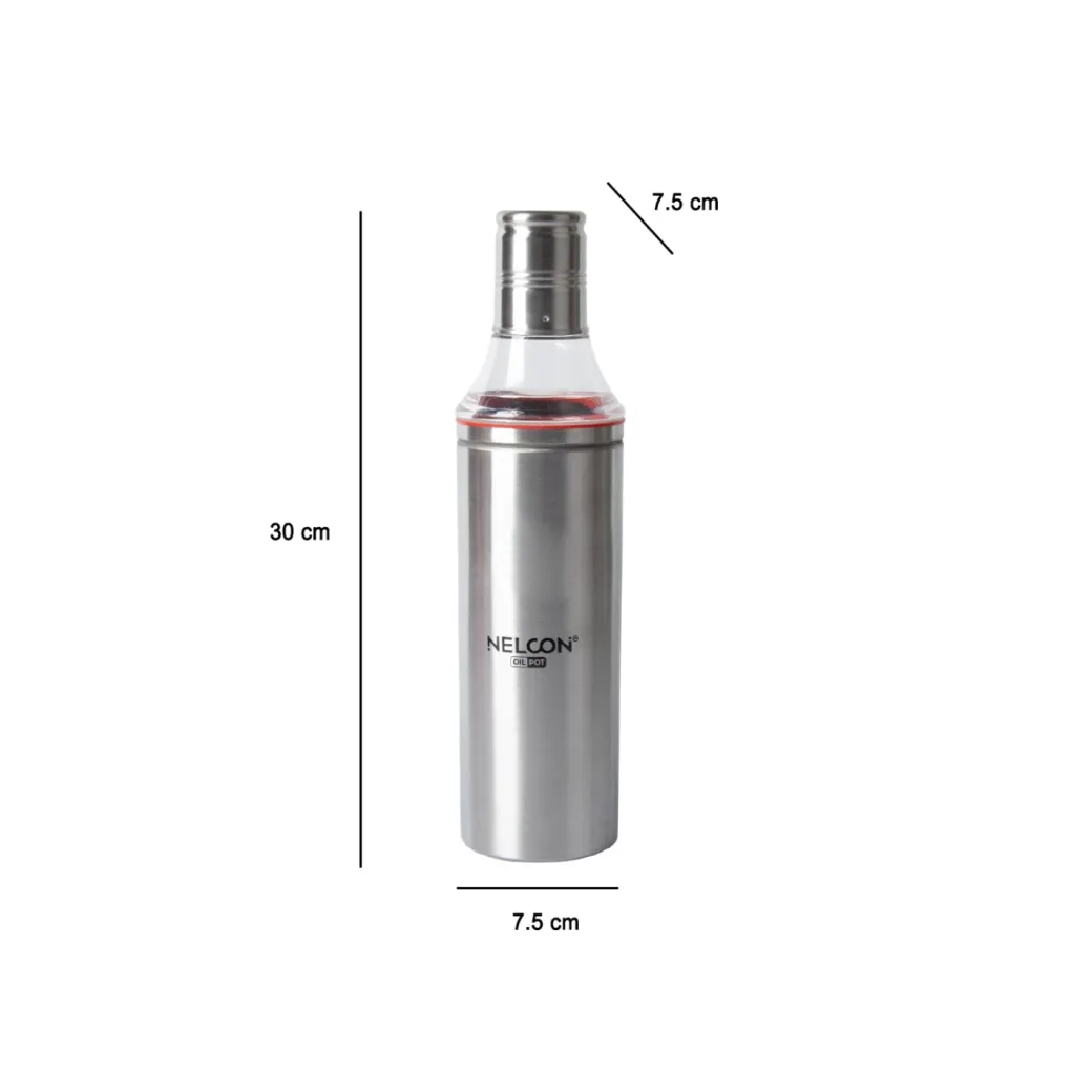 Steel Oil Dispenser - 1000 Ml
