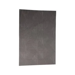 Stone Grey Tringle Pattern - Placemat Mat Set Of 4