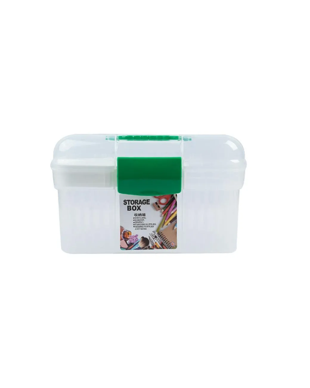 Storage Box, Transparent, Plastic