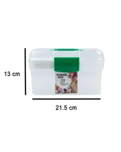 Storage Box, Transparent, Plastic