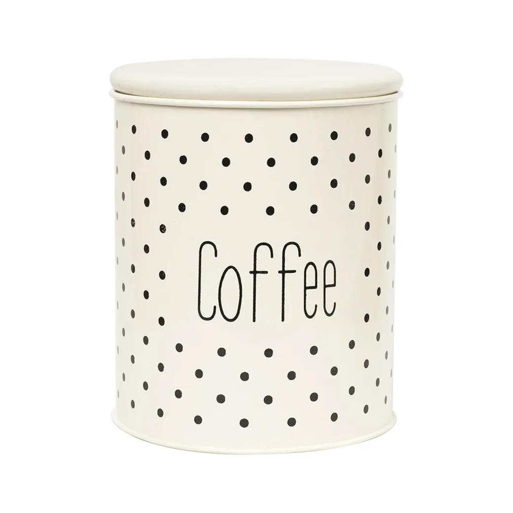 Stylish Ivory Coffee Jar