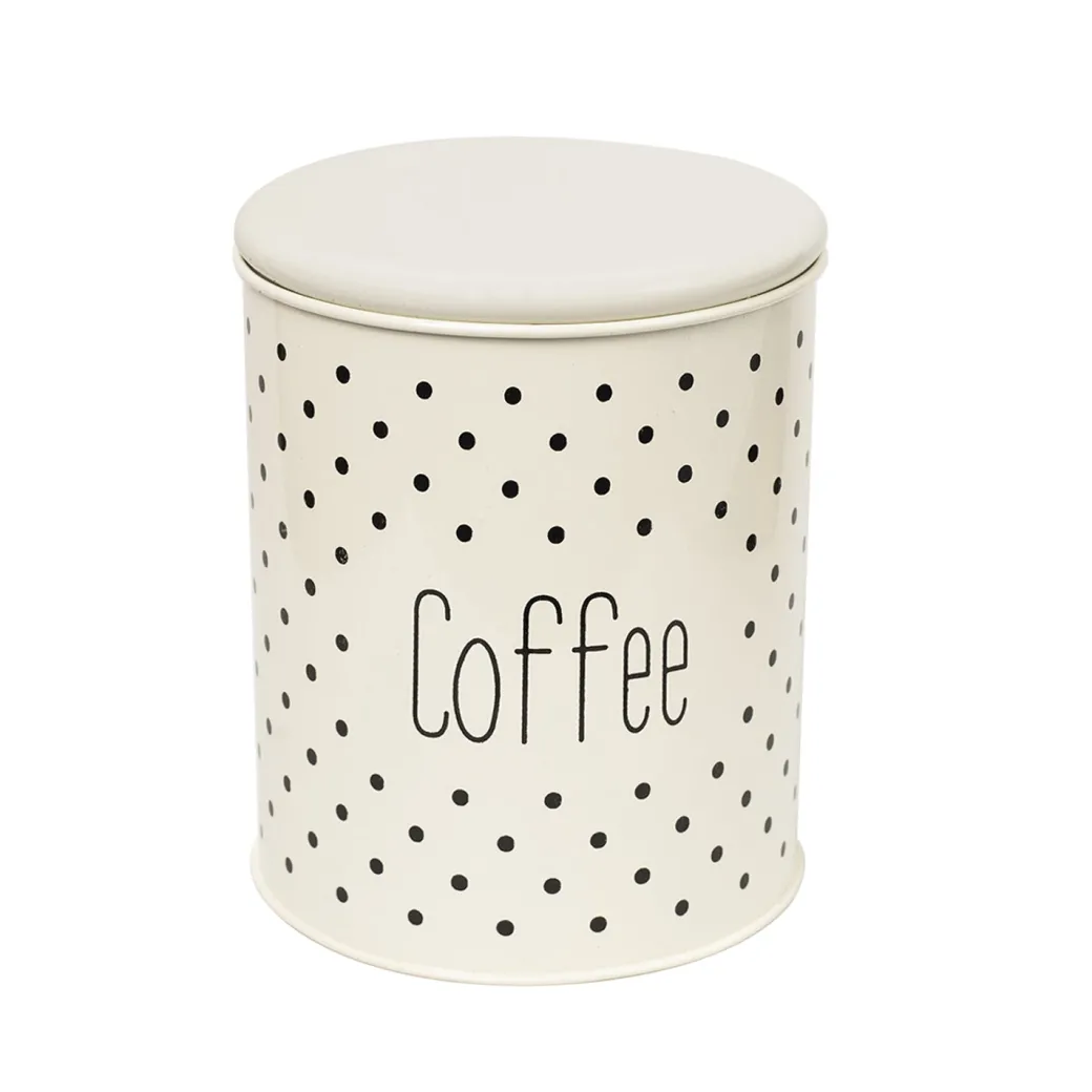 Stylish Ivory Coffee Jar