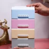 Stylish Multicolor 4 Layer Table Drawer
