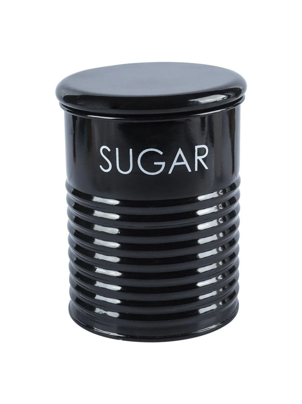 Sugar Jar With Lid - (Black, 900mL)