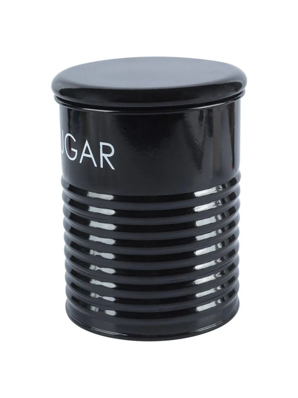 Sugar Jar With Lid - (Black, 900mL)