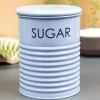 Sugar Jar With Lid - (Blue, 900mL)