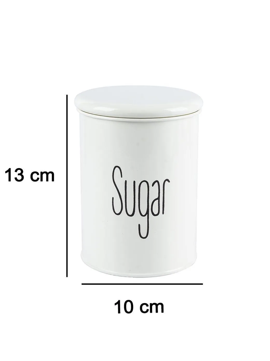 Sugar Jar With Lid - (Off White, 900mL)