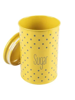 Sugar Jar With Lid - (Yellow, 900mL)