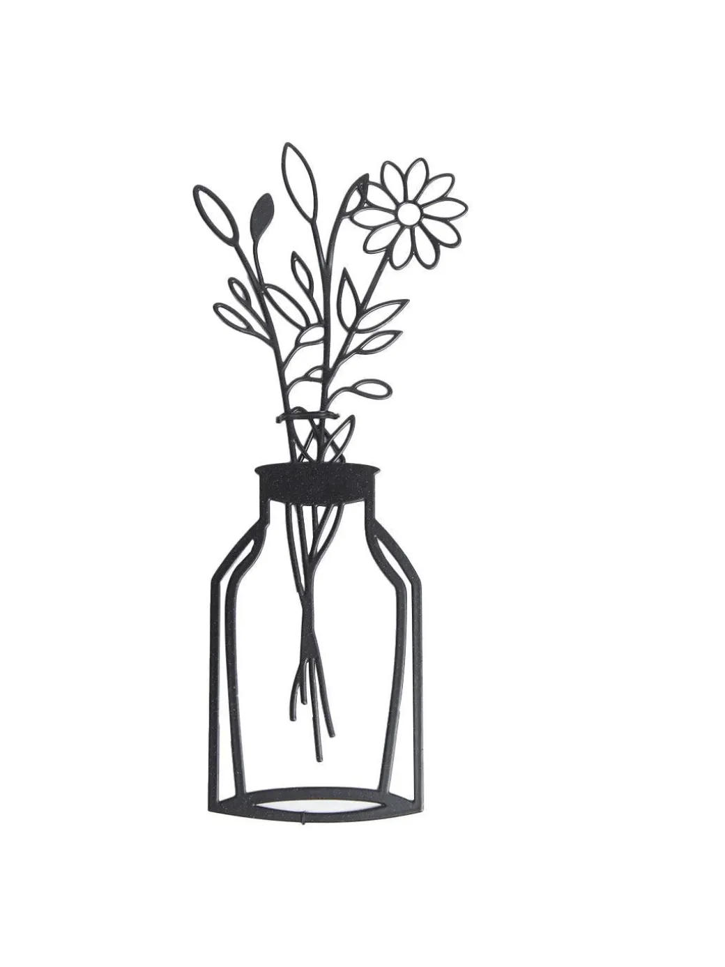 Table Planters Shaped Metal Wall Art