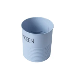 Tea & Sugar Jar (Each 900 Ml) + Biscuits & Namkeen Jar (Each 1700 Ml) - Light Blue, Set Of 4