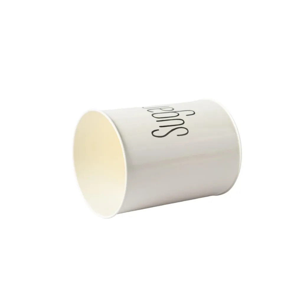 Tea & Sugar Jar (Each 900 Ml) + Biscuits & Namkeen Jar (Each 1700 Ml) - White, Set Of 4