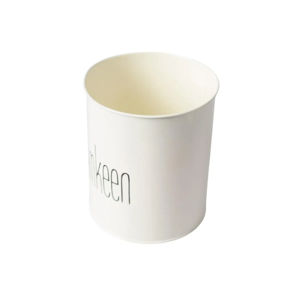 Tea & Sugar Jar (Each 900 Ml) + Biscuits & Namkeen Jar (Each 1700 Ml) - White, Set Of 4