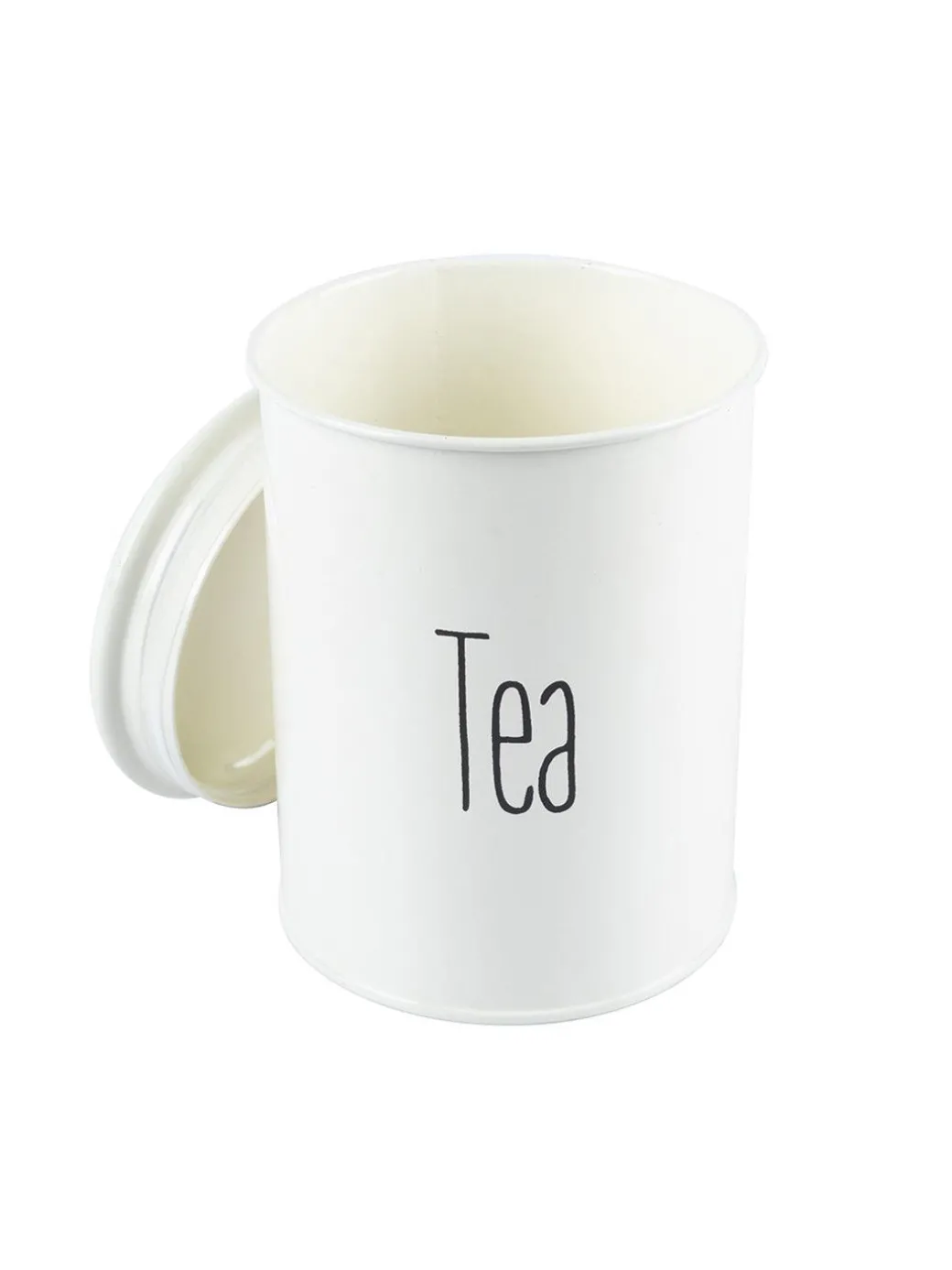Tea & Sugar Jars - Set Of 2 (White, Each 900 mL)