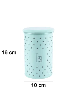 Tea Jar with Lid - (Green, 900mL)