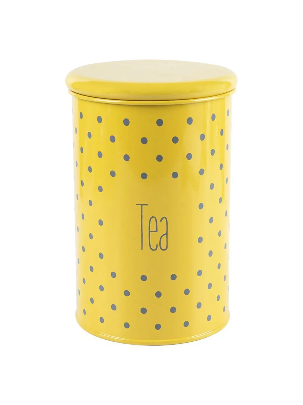 Tea Jar with Lid - (Yellow, 900mL)