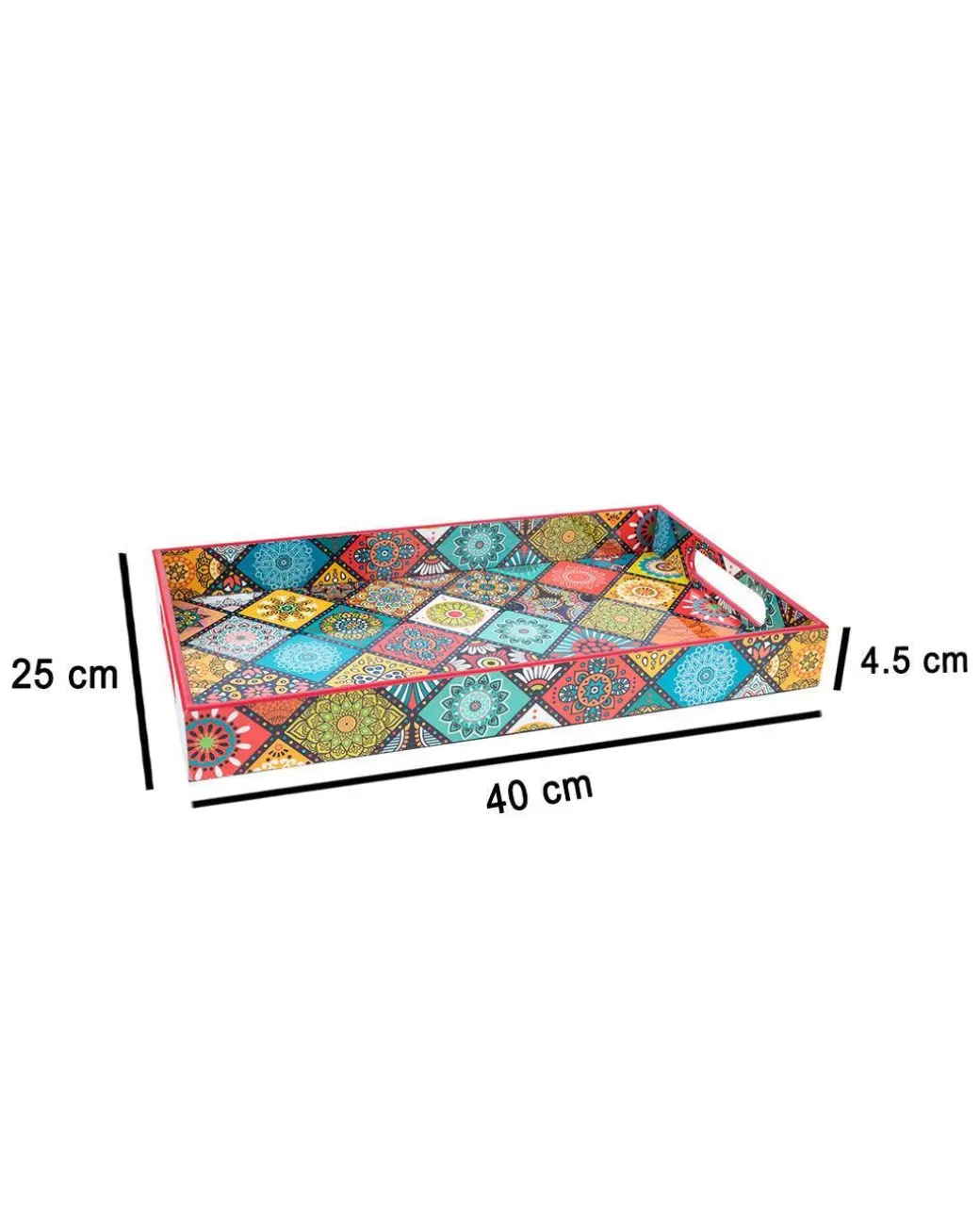 Traditional Multi Style Tray with Handle