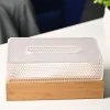 Transparent Sleek Tissue Box - Rectangle Shape