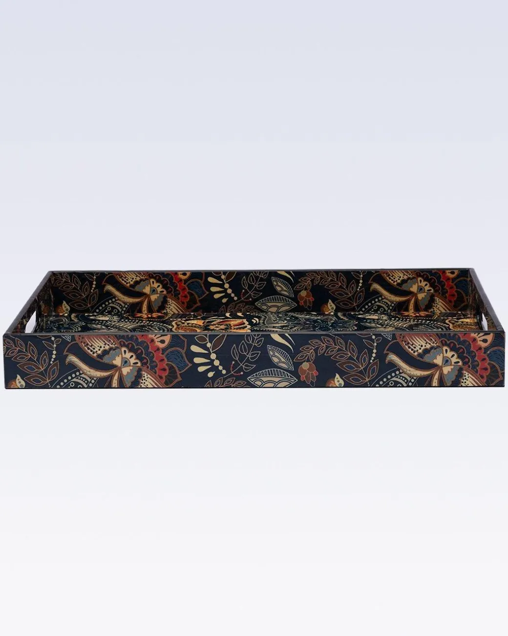 Tray, Medium, Blue, Mdf
