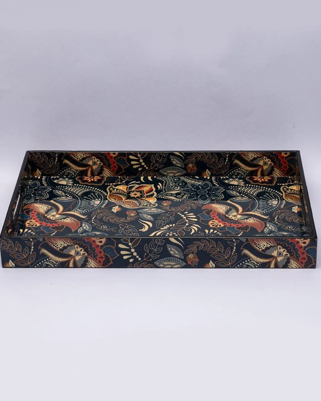 Tray, Medium, Blue, Mdf