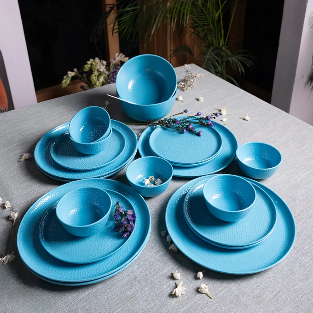 Turquoise Dinner Sets - 20 Pcs