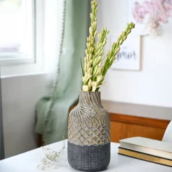 VON CASA Abstract Ceramic Vase