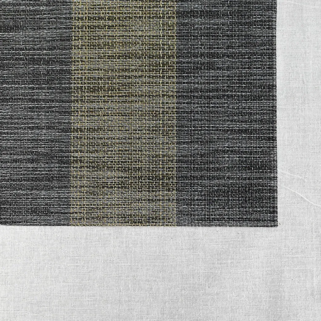 VON CASA Black Placemat Set Of 6