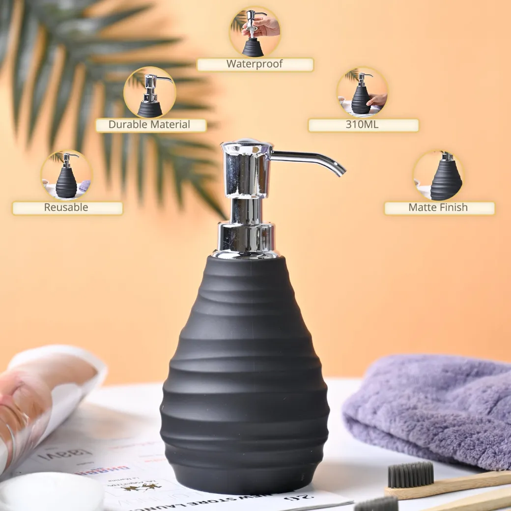 VON CASA Black Soap Dispenser