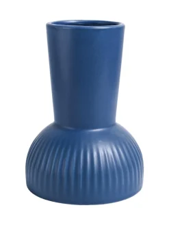 VON CASA Ceramic Blue Vase