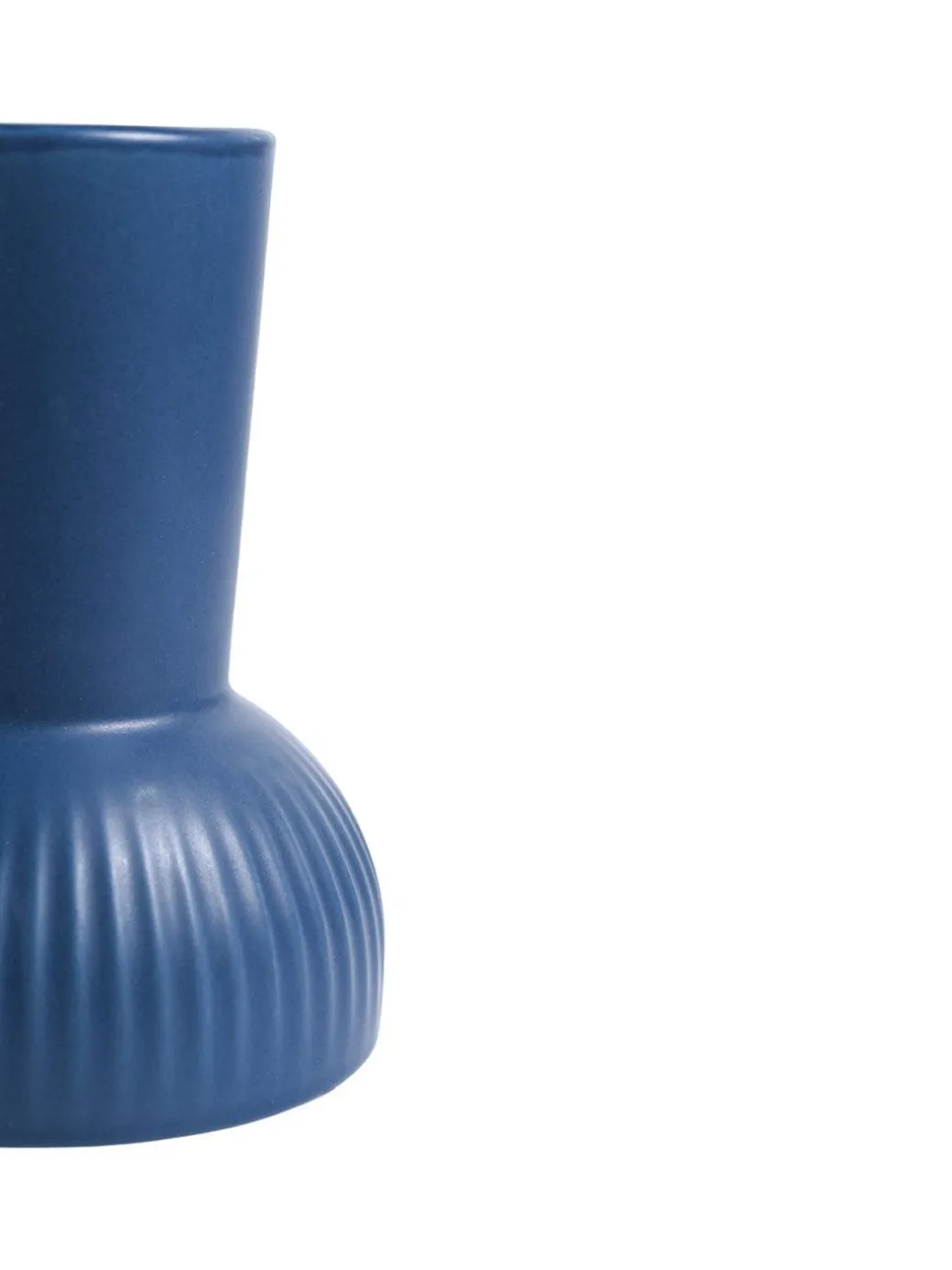 VON CASA Ceramic Blue Vase