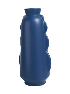 VON CASA Ceramic Blue Vase
