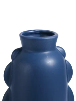 VON CASA Ceramic Blue Vase