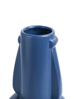 VON CASA Ceramic Blue Vase