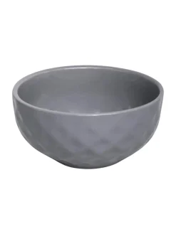 VON CASA Ceramic Bowl - 450Ml, Light Grey