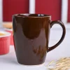 VON CASA Ceramic Coffee Mug - 320 Ml, Brown