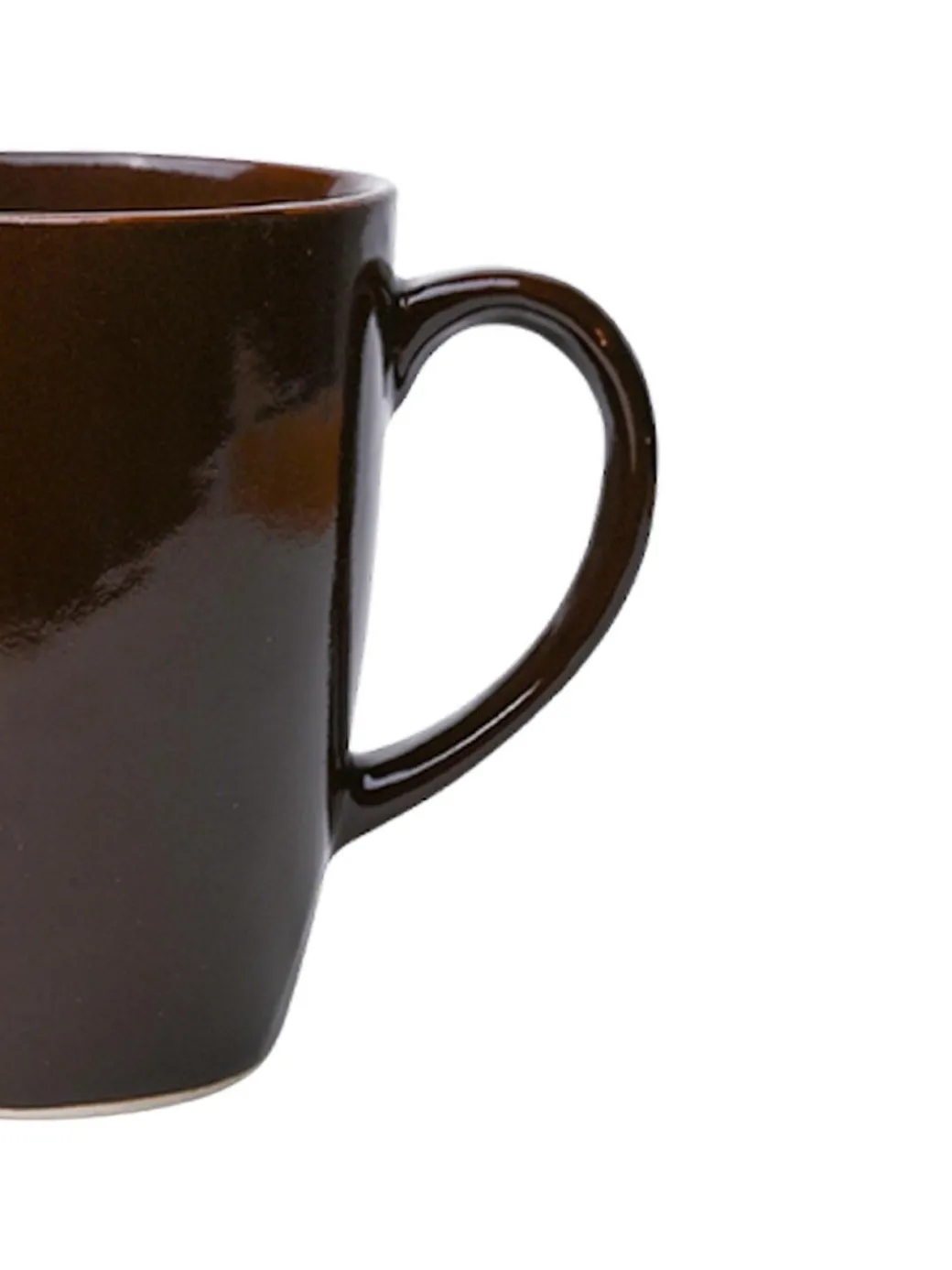 VON CASA Ceramic Coffee Mug - 320 Ml, Brown