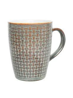 VON CASA Ceramic Coffee Mug - 320 Ml, Dull Brown