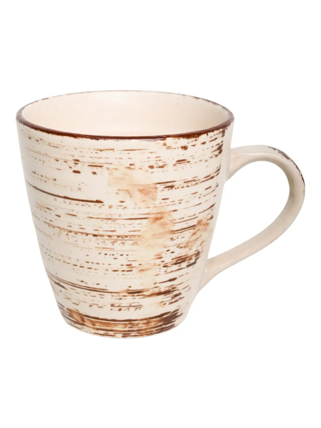 VON CASA Ceramic Mug - 330Ml, Cream