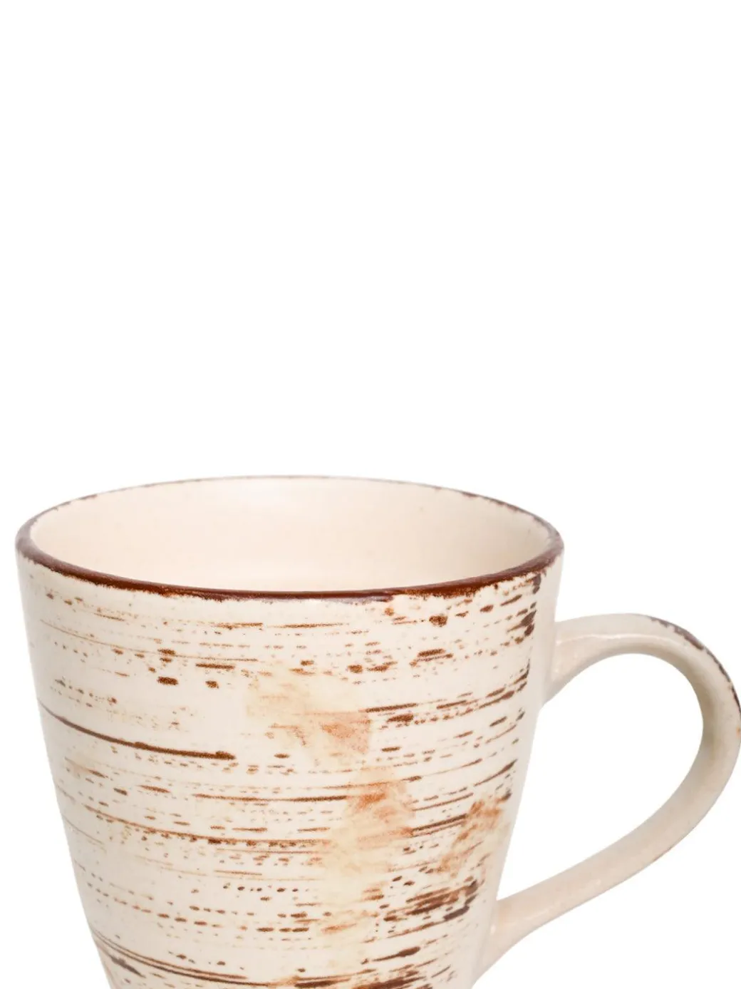 VON CASA Ceramic Mug - 330Ml, Cream