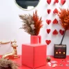 VON CASA Ceramic Red Vase