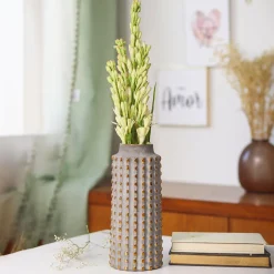 VON CASA Geometric Ceramic Vase